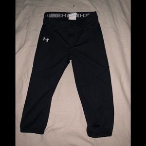 Youth girls Under Armour softball pants